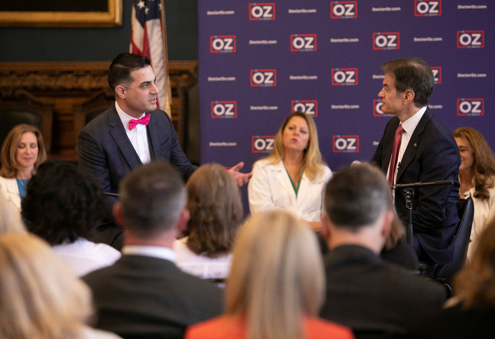 Raffi with Dr. Oz