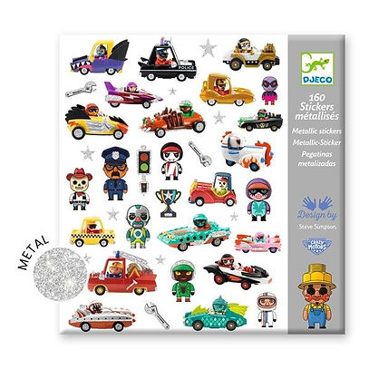 Autocollants / Le monde des Crazy Motors #CO 10#