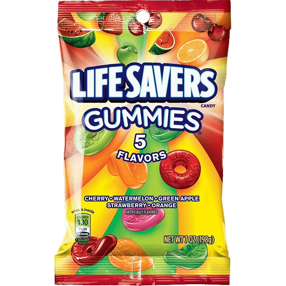 Life Saver Gummies 5 flavors