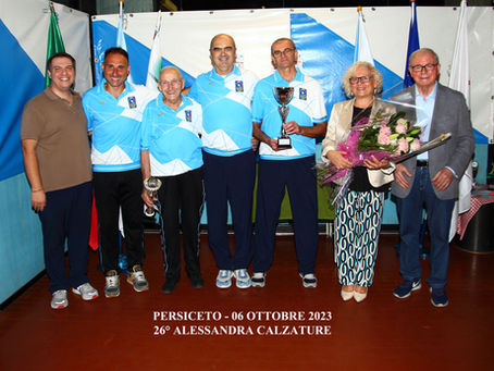 RISULTATI "26° COPPA ALESSANDRA CALZATURE" - 06 OTTOBRE 2023
