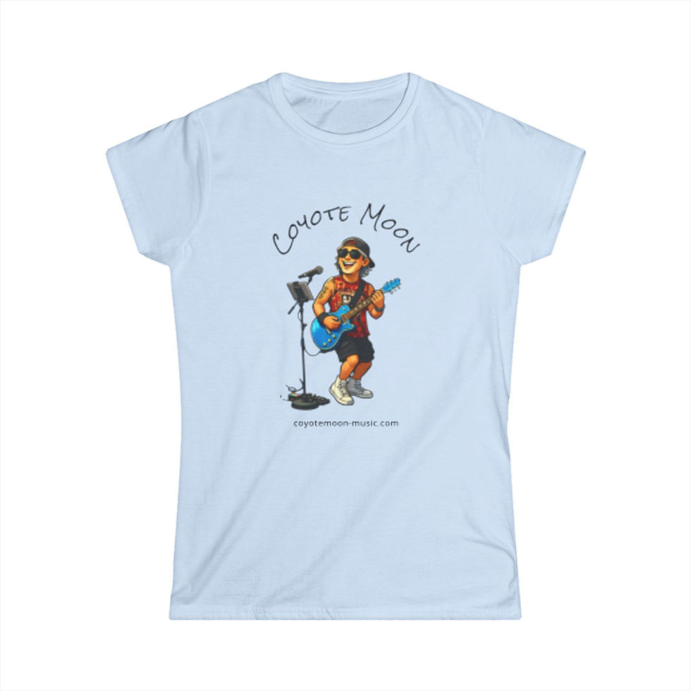 Thumbnail: Cozy Guitarist Illustration Tee | Cute Musician Graphic T-Shirt