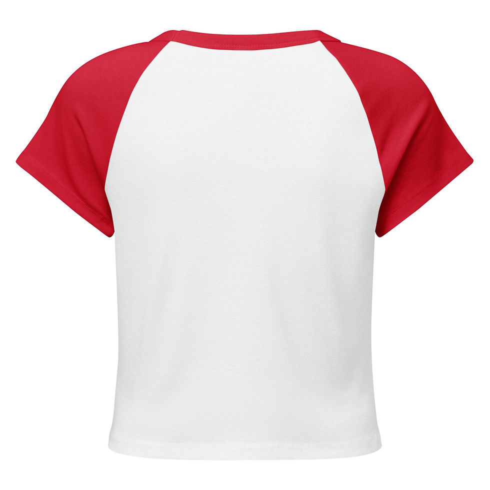 Thumbnail: Women’s micro rib raglan baby tee