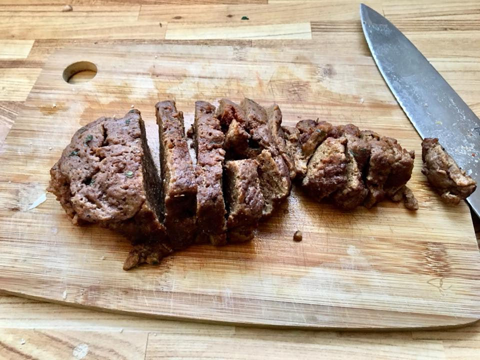 Homemade Seitan 'Steak'