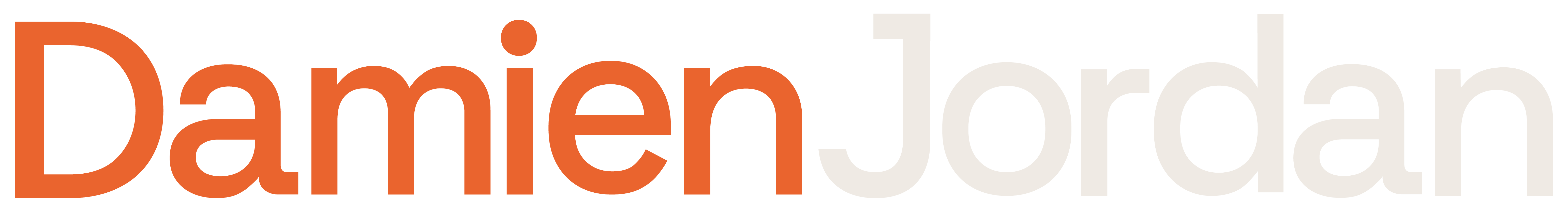 Damien Jordan_Horizontal Wordmark_Orange-Cream.png