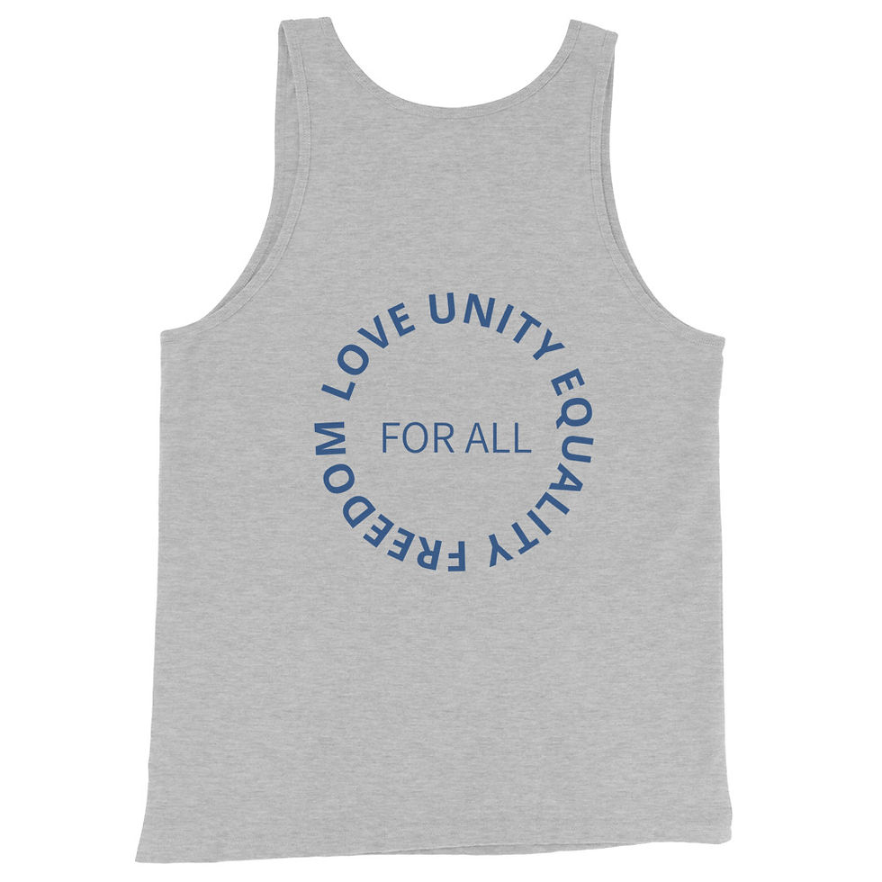 Thumbnail: UNISEX MC Tank Top Blue Logo