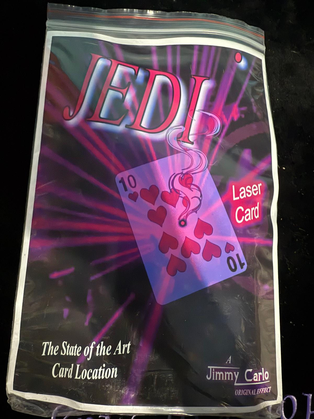 Jedi Laser Card by Jimmy Carlo