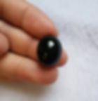 Imperial Translucent Black Omphacite Jad