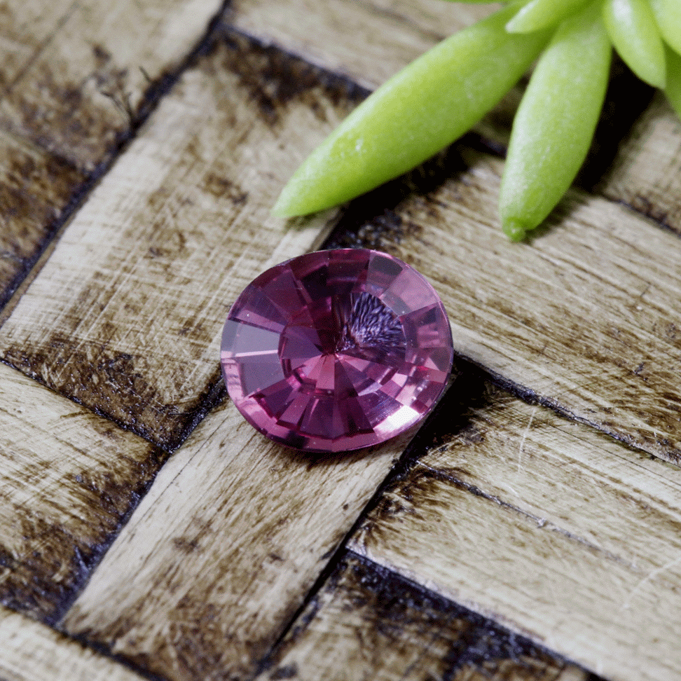 0.53 ct. Natural Unheated Untreated Pinkish-Red African Ruby with Lab Certificate! Truly Perfect for