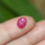 2 ct. Gorgeous Unheated Untreated Burmese Star Ruby Cabochon Gemstone set in Brass Holder Ring for D