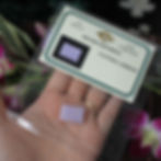 16.4 ct. Strong Lavender Jadeite Jade (Grade A) Blank-Cut Chunk Gemstone with Gem Lab Certificate_62