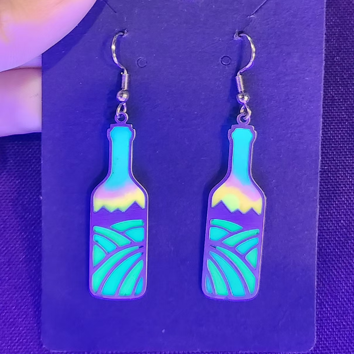 Wine Country - Glow in The Dark Earrings