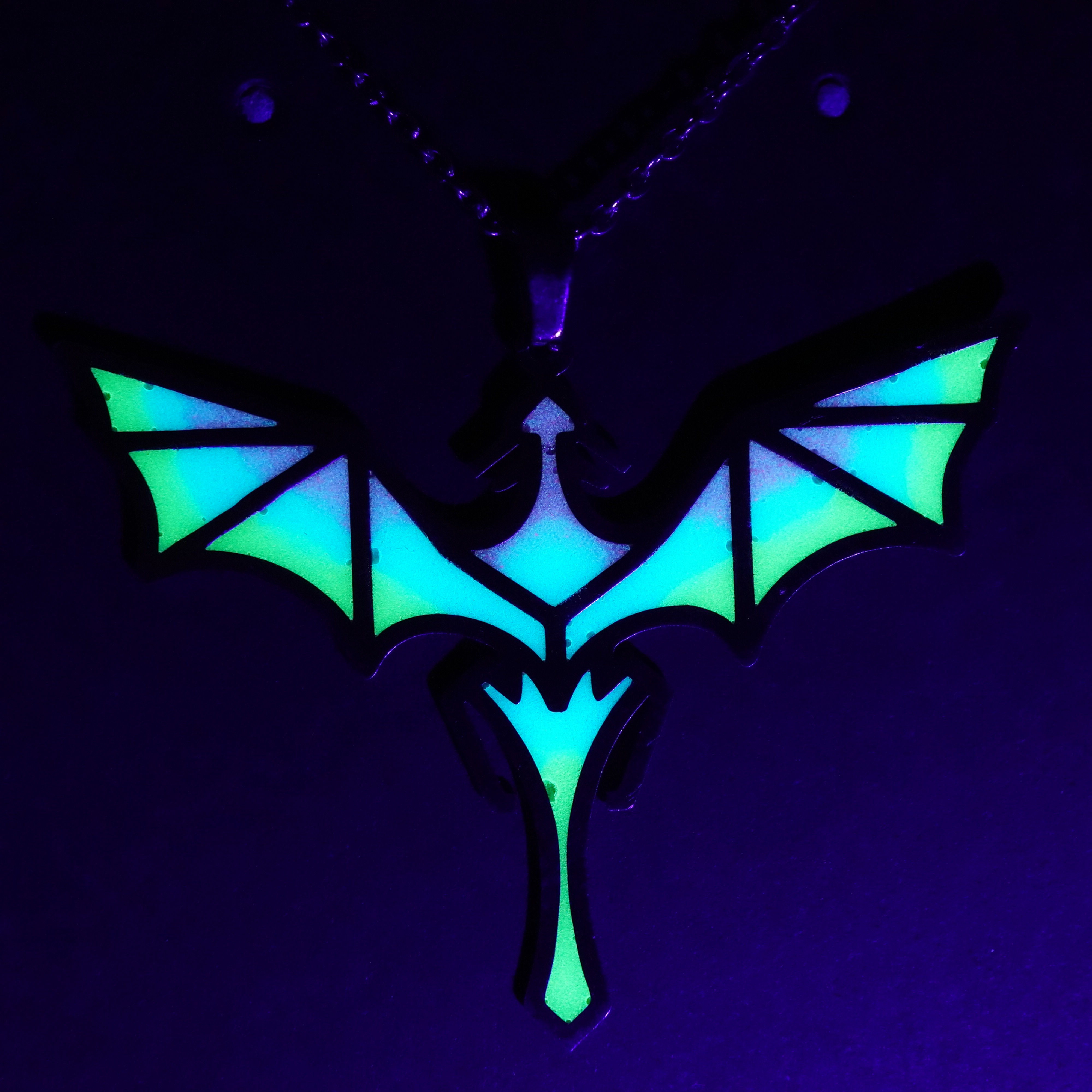 Flying Ice Dragon Necklace