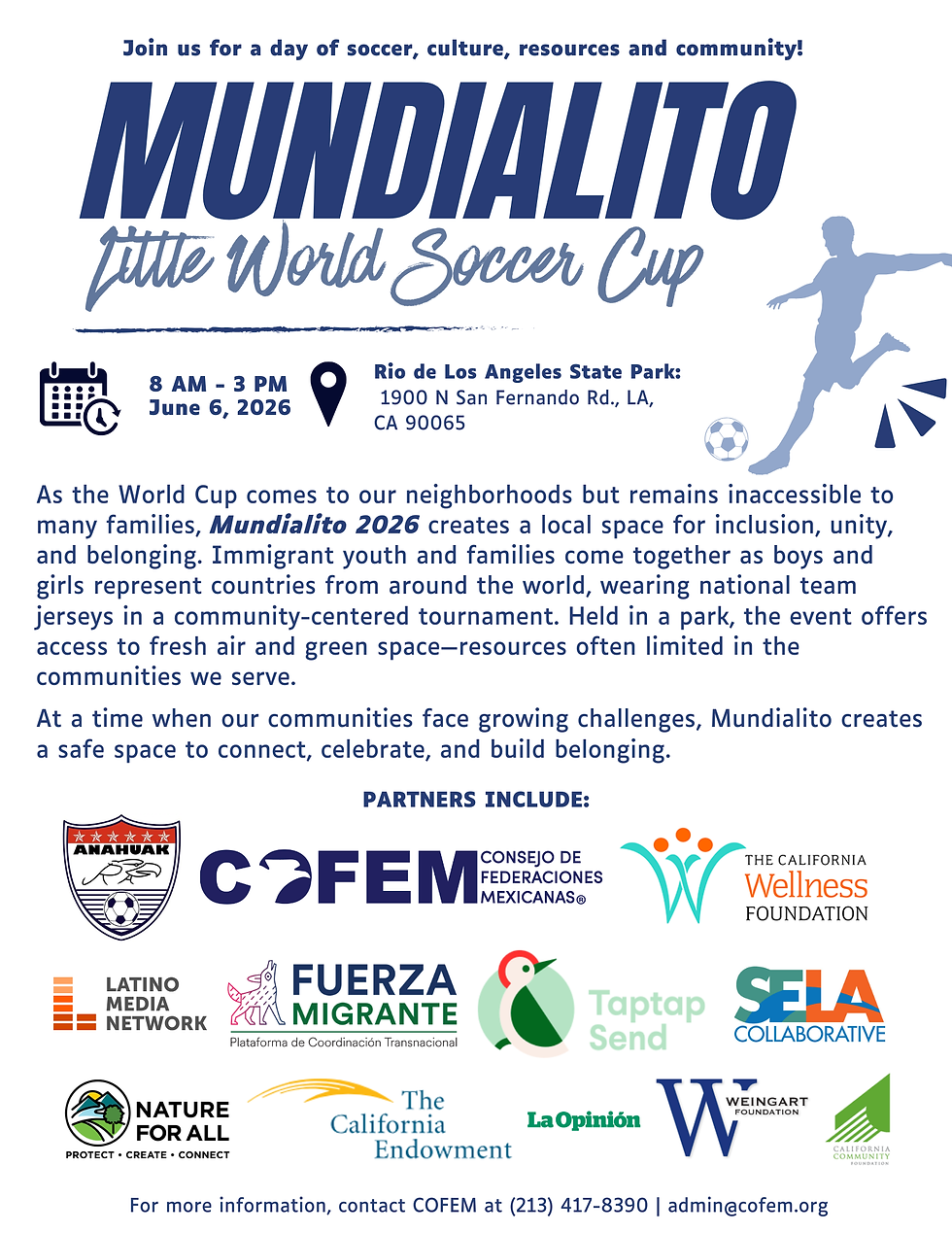 Mundialito 2026 | Little World Cup Soccer