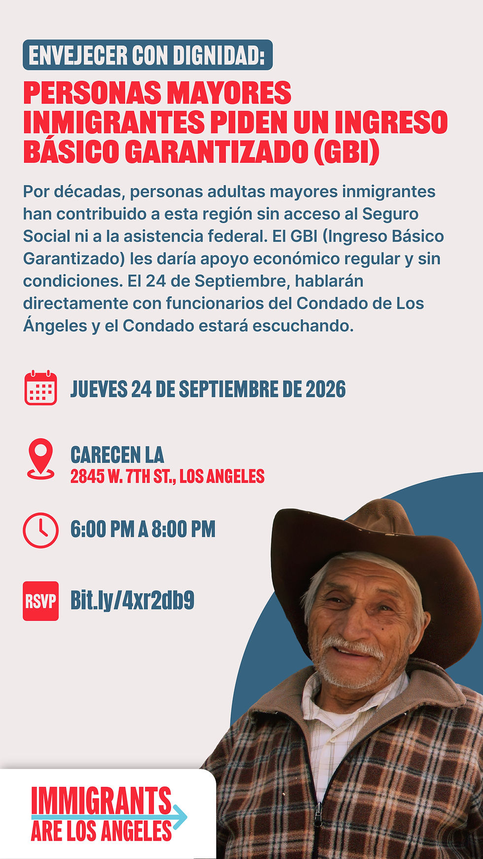 Immigrants Are Los Angeles Event: Envejecer Con Dignidad