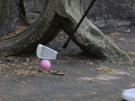 Rookies beim Urban Golfing