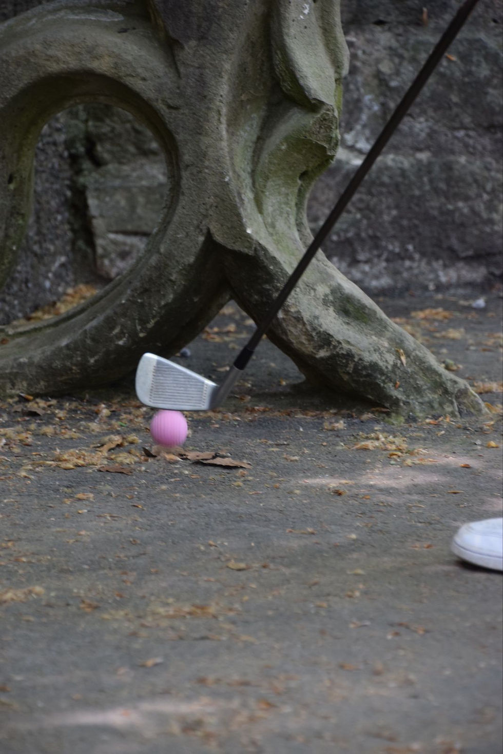 Rookies beim Urban Golfing