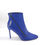 Thumbnail: ΖΦΒ Blue Genuine Leather 4in Boots w/ silver embedded buckle