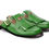 Thumbnail: Green Genuine Leather Mules- NO GREEK LETTERS