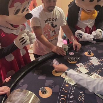 blackjack table rental