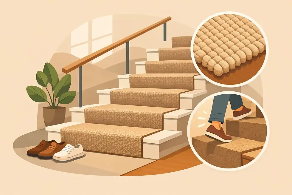 Best Wool Carpets for High Traffic Stairs