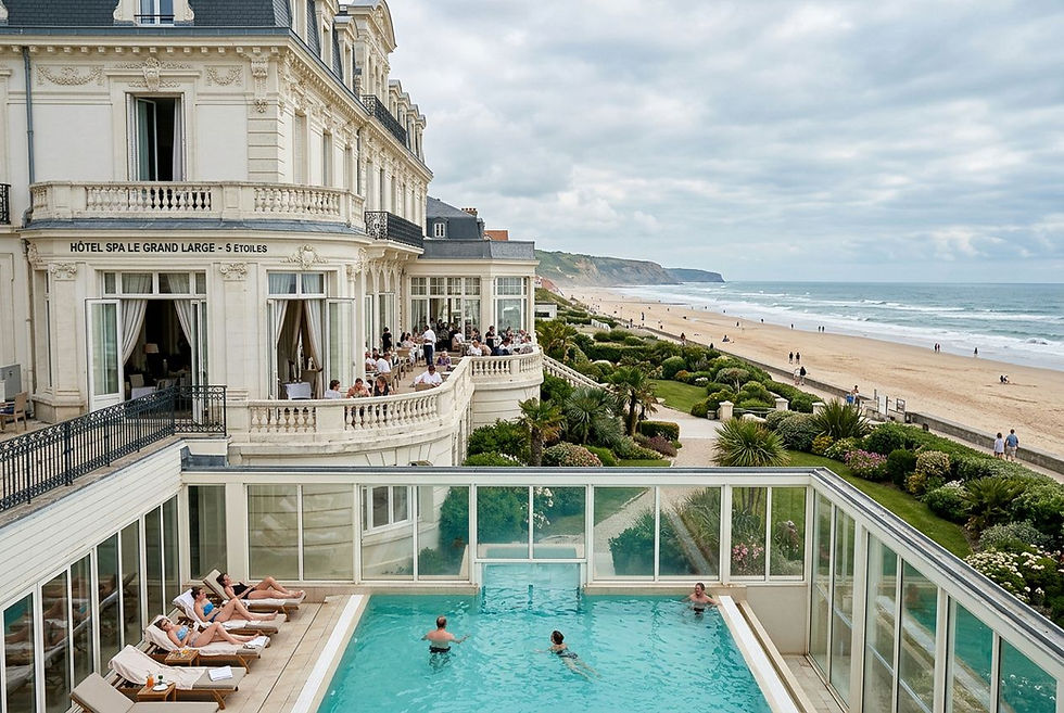 Hôtel spa bord de mer nord : comparez les meilleures offres spa