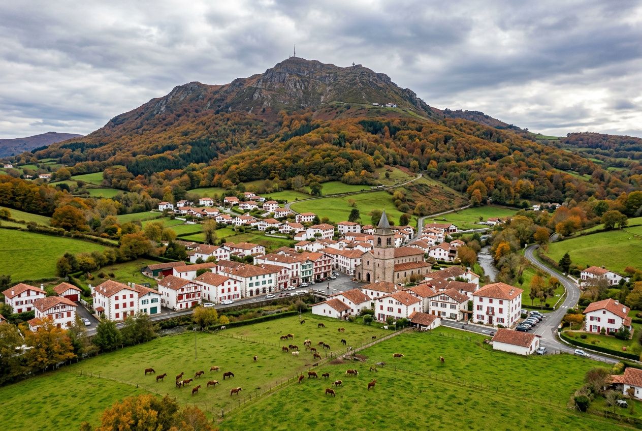 Le village d'Ascain