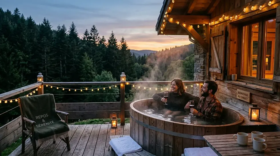 Nuit insolite avec jacuzzi privatif : guide complet 2026
