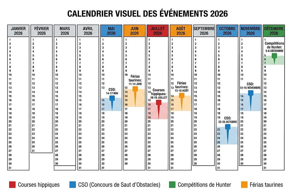 Courses hippiques Biarritz 2026 : dates et événements clés