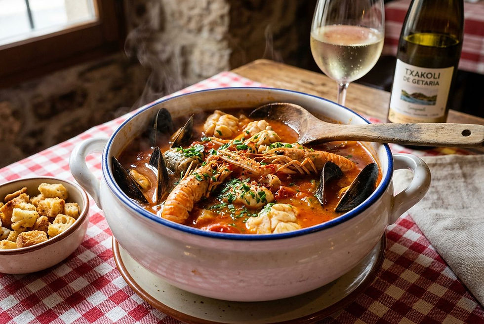 Le plat typique de saint-jean-de-luz : le ttoro basque