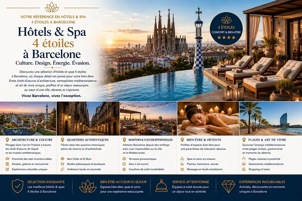 Hotels spa 4 étoiles barcelone, espagne, bewellotels.webp