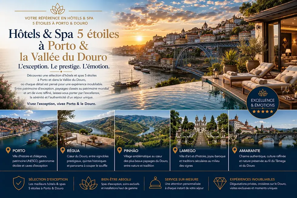 Hôtels spa 5 étoiles vallée du Douro, porto, Bewellôtels.webp