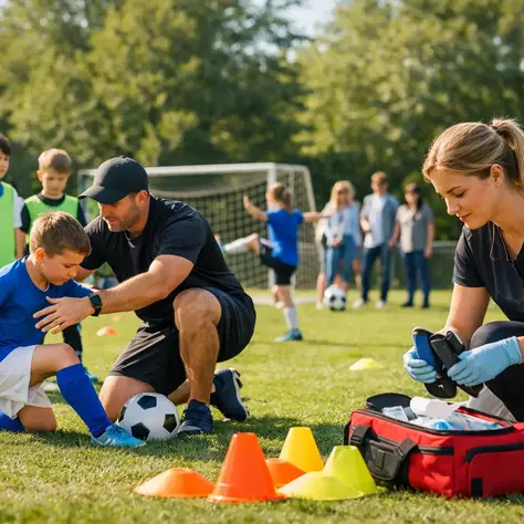 Blessures football enfants : les éviter