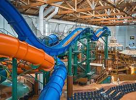 Aqua coaster at Great Wolf Lodge and Waterpark in PA
