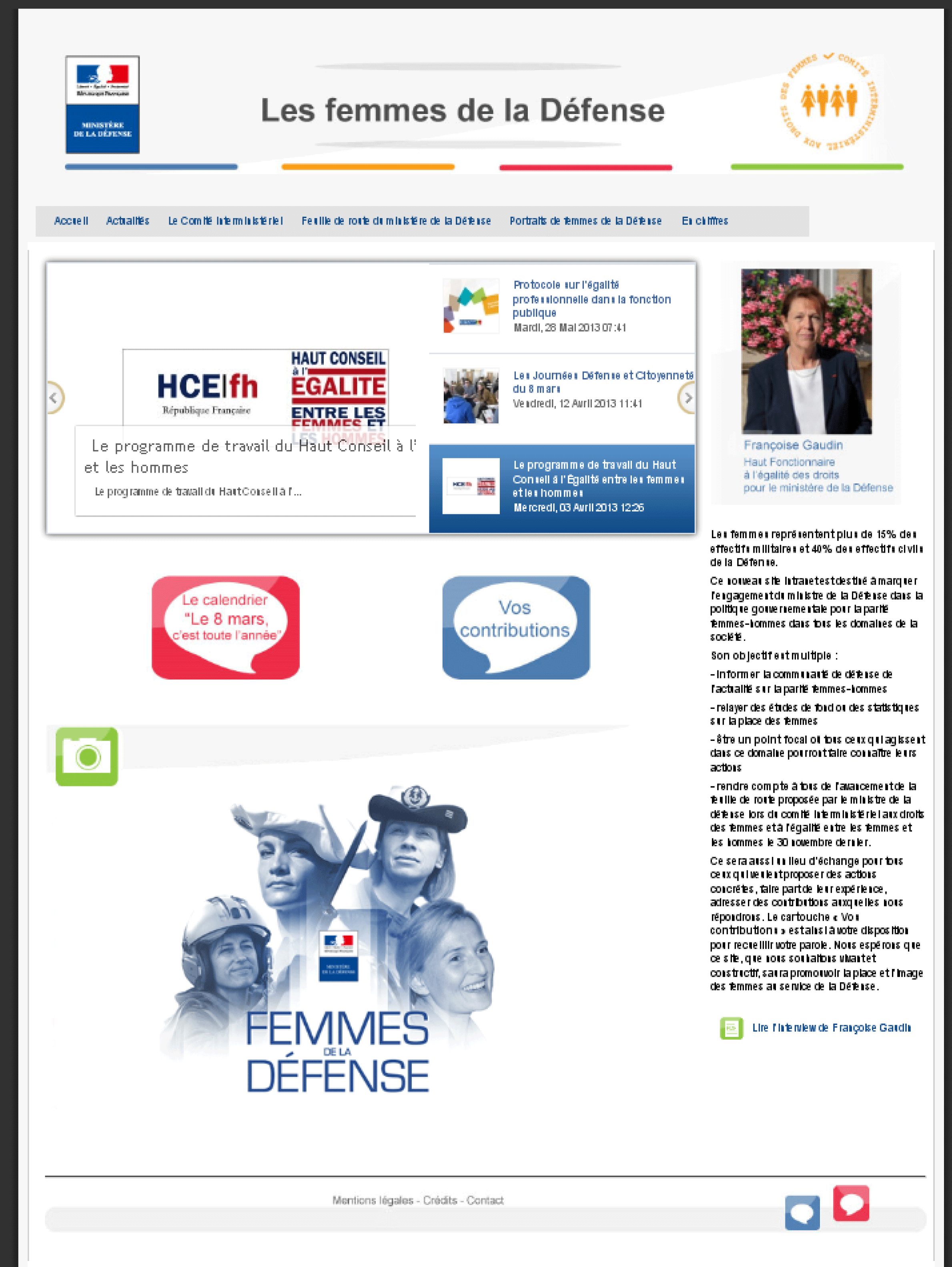 Webdesign Femme de La Défense
