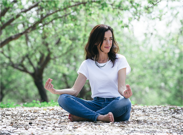 Shira Aharon - Lady sitting on yoga pose