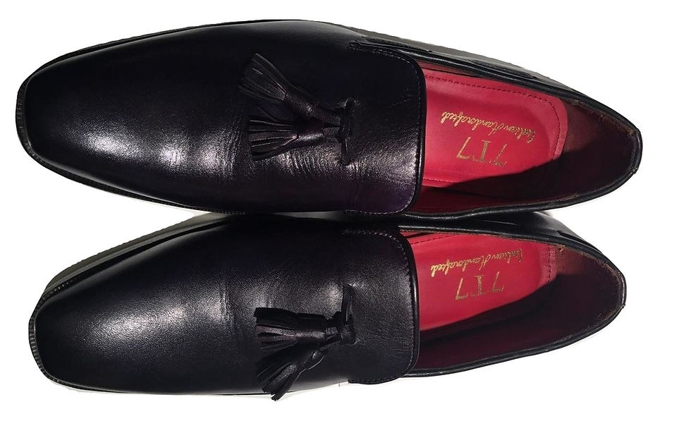 Thumbnail: Navy Tassel Loafer