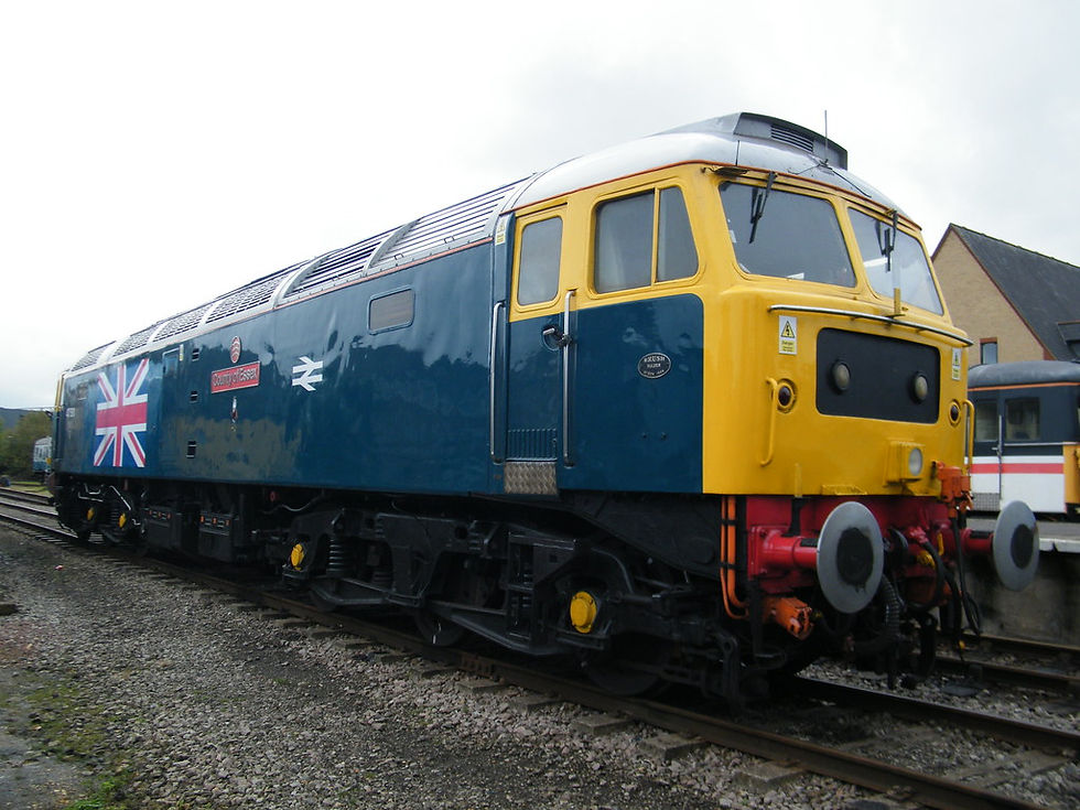 47580 at Dereham Station