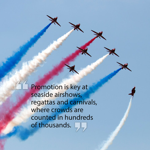Publicity is the key to airshows...