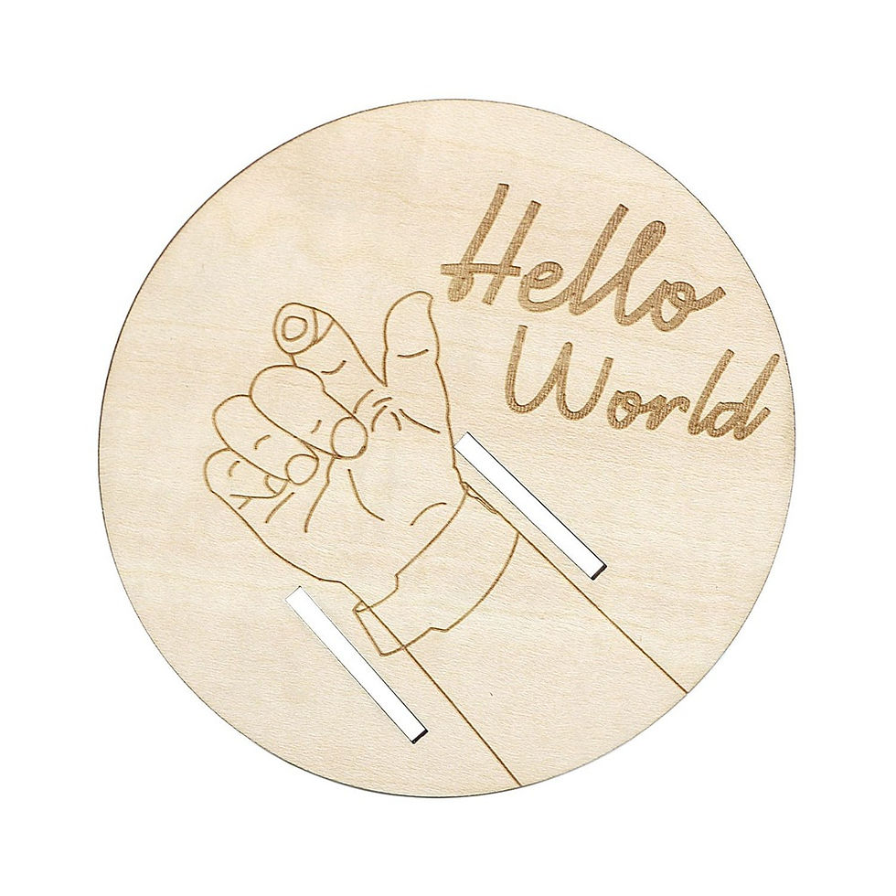Thumbnail: Newborn Keepsake Memory Holder