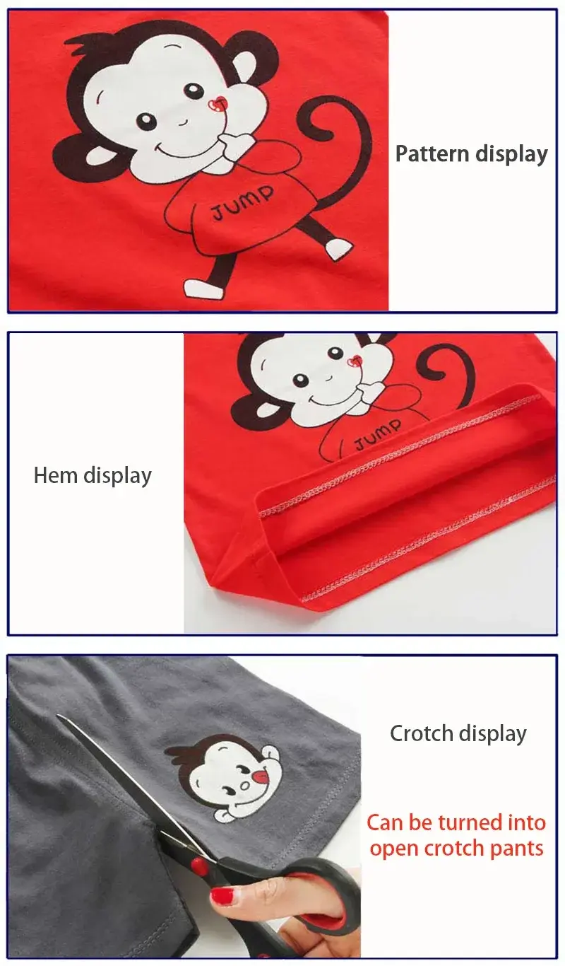 Thumbnail: Cotton Cartoon Print 2-Piece Set