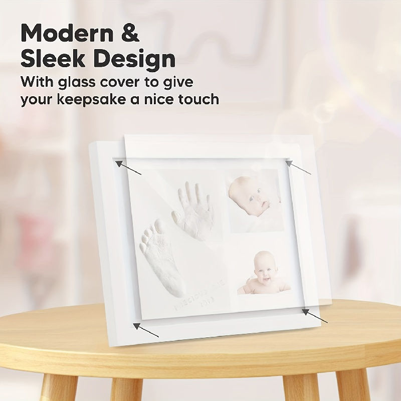 Thumbnail: Baby Hand & Footprint Keepsake Frame (They won’t stay this little forever)