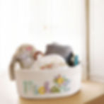 Thumbnail: Personalized Cotton Rope Storage Basket