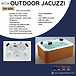 SH-606 Outdoor Jacuzzi Section Superior Haven Website