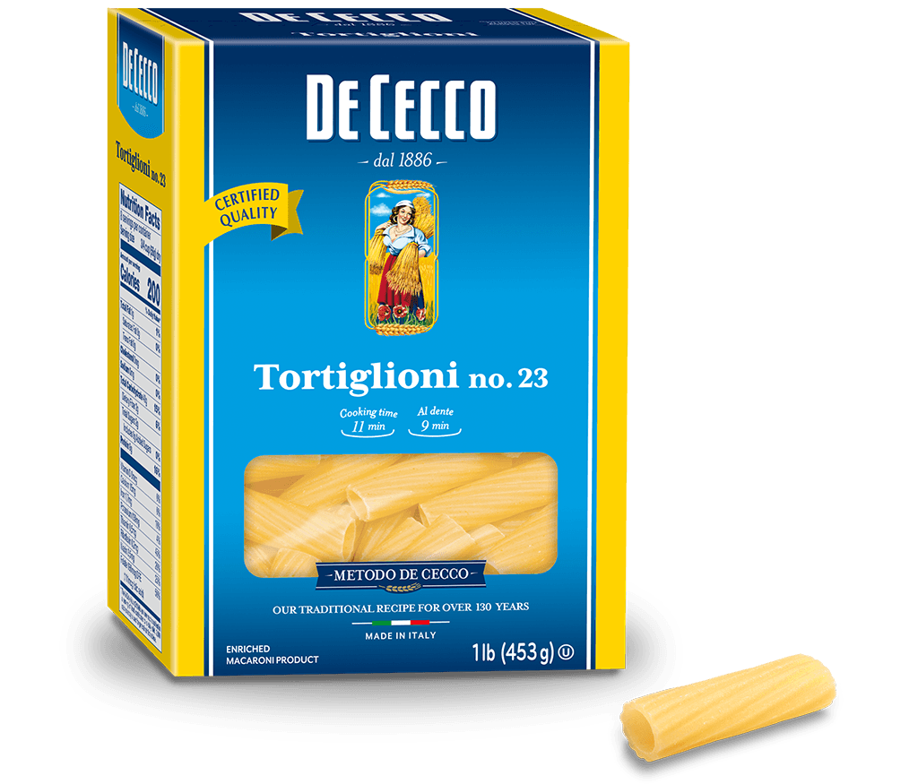 Dececco Pasta No23 Tortiglioni
