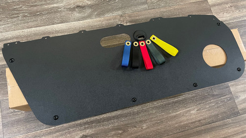 NA Miata ABS Lower Door Cards w/Porsche RS Style Door Pulls | Hall