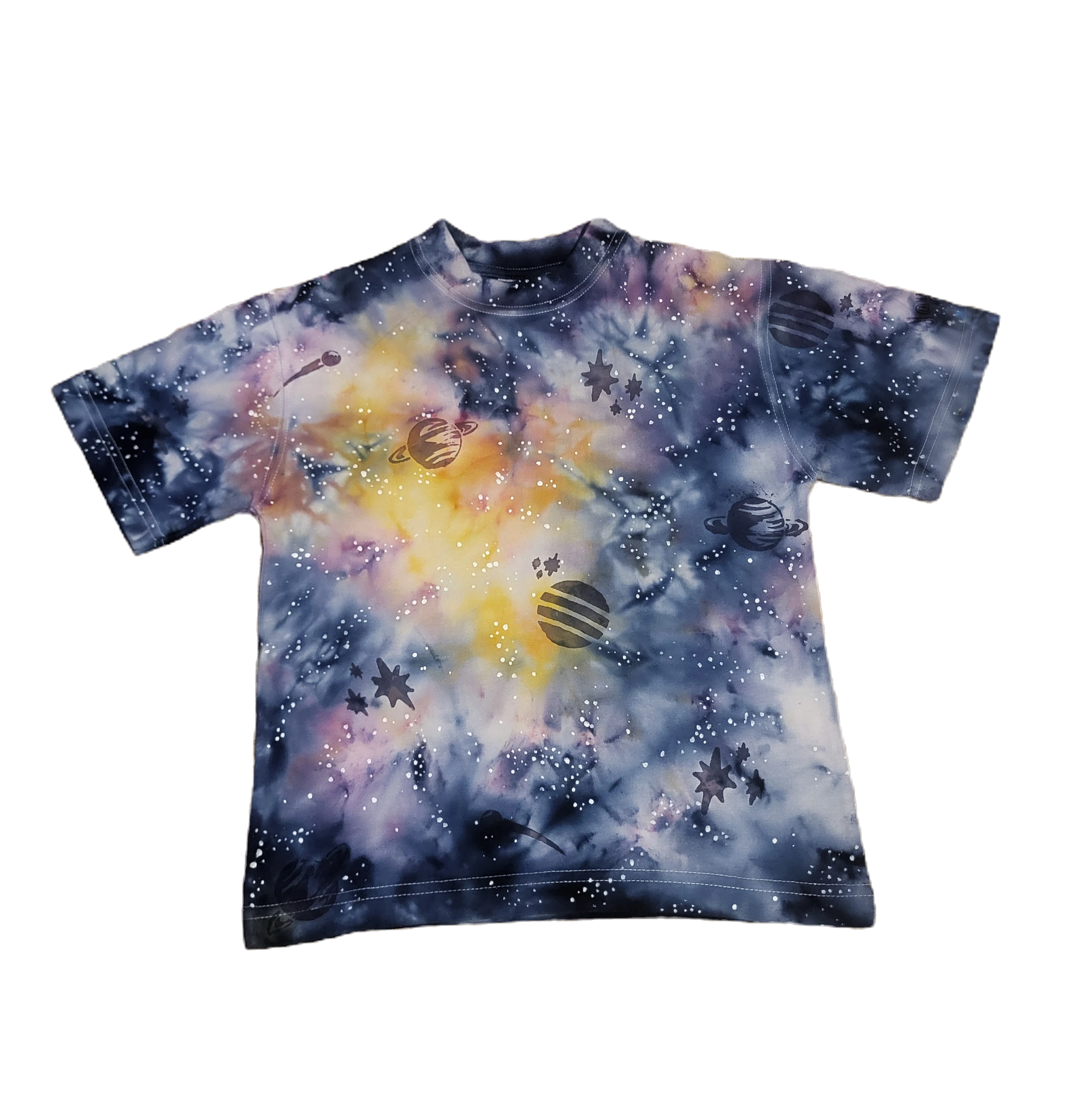 Galaxy T-shirt with Stars 5-6 Years