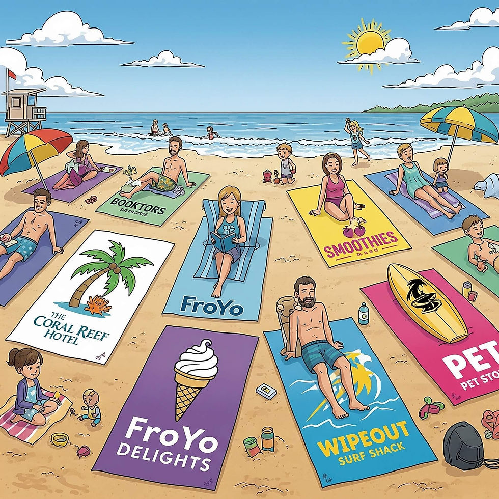 Beach Towels Boost Local Brands