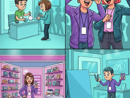 Tips for tradeshow giveaways: custom sunglasses, booth selfie stations, and online gift redemption strategies to boost engagement, social media buzz, and brand visibility