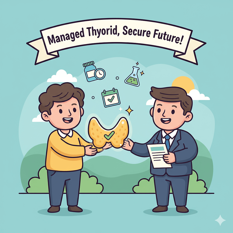 Life Insurance and Managed Thyroid Disorders: Understanding Your Options