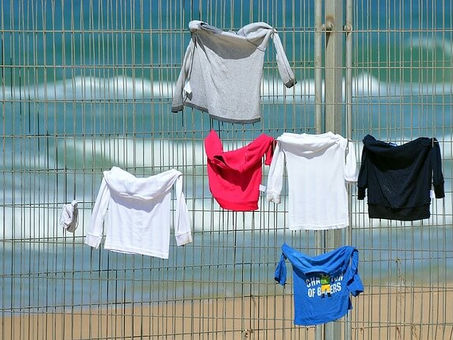 Polyester vs polyamide fabric texture comparison for custom branded apparel